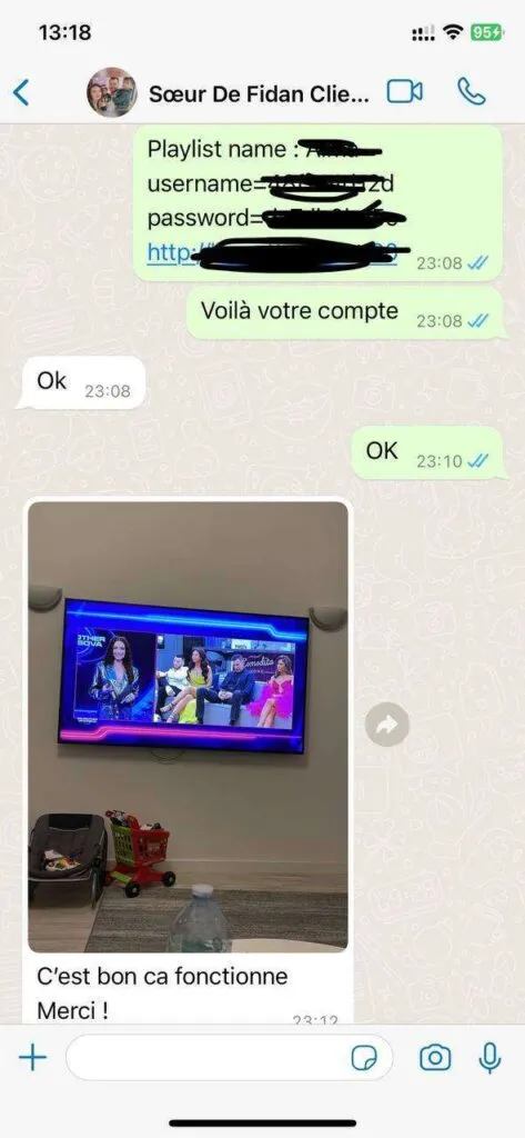 MojoOTT WhatsApp Kundenchat Screenshot 6